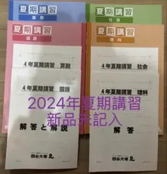 四谷大塚 予習シリーズ 4年上 全教科＋夏期講習テキスト 計20冊 予習シリーズ 4年上 4教科 四谷大塚 予習シリーズ 6年上 4教科