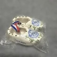 オランダ土産　デルフト焼物　ミニチュア置物のサムネイル