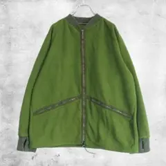 イギリス軍 フリースライナージャケット リブ仕様 ユーロミリタリー