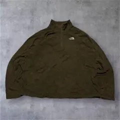 ノースフェイスPOLARTEC 薄手フリースハーフジッププルオーバー