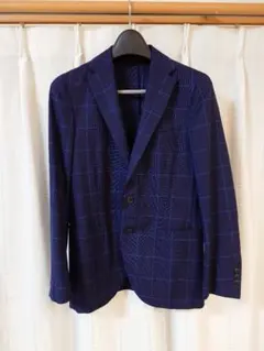 グリーンレーベルリラクシング　ジャケット　カノニコ　ネイビー　サイズ44