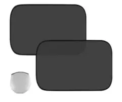 車用サンシェード2枚入 UVカット サンシェード　遮光 断熱 車　窓　収納ケース