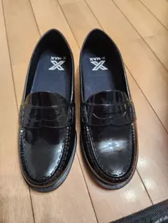新品　黒　ローファー 24cm　学生　通学