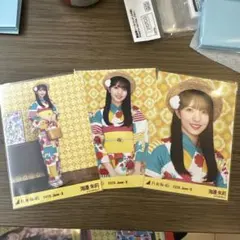 乃木坂46 海邉朱莉 生写真 真夏の全国ツアー2026 浴衣 3種 コンプ
