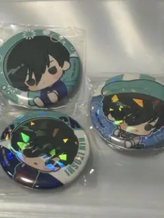 ブルーロック　糸師凛　缶バッジ3個セット
