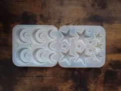 シリコンモールド　月　星　 レジン