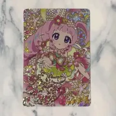 ひみつのアイプリ ひまり サイン リング4弾 フラワーバズリウムコスモスピンク