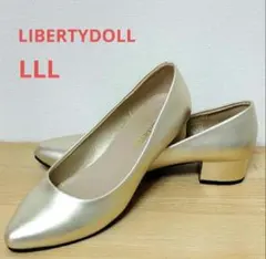 LIBERTYDOLL パンプス LLL 25 ゴールド ヒール リバティドールのサムネイル
