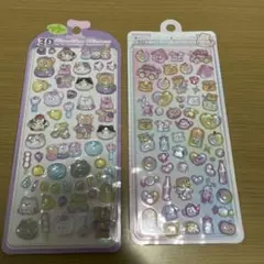 inamazy 3Dシール　フルーツみかん梨 ベア セット