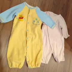 プーさんロンパース 50-70cm