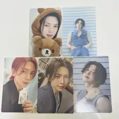 ATEEZ ヨサン hellolive ポカアルバム トレカ 5枚