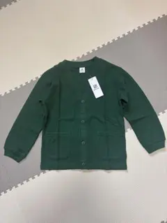 devrock カーディガン 130cm ダークグリーン　新品未使用