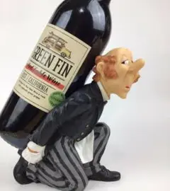 ジェームズ・ザ・ワインホルダー 置物 ウェイター