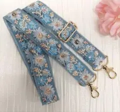 インド刺繍リボン　 スマホショルダーストラップ