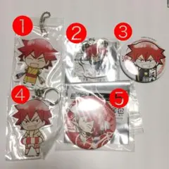 弱ペダ＊鳴子アクキー、缶バッジ