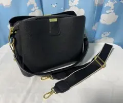 【値下げ・美品】2wayショルダーバッグ　ブラックのサムネイル