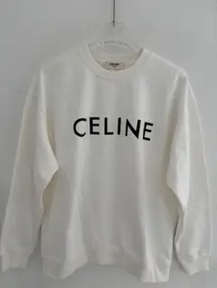 男女兼用（セリーヌ）ホワイト スウェット サイズ M