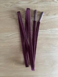 未使用　帯締め　エンジ