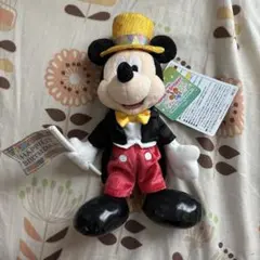 ミッキーぬいぐるみバッジ