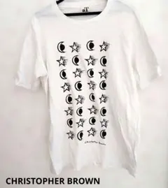 【CHRISTOPHER BROWN】 STAR & MOON Tシャツ