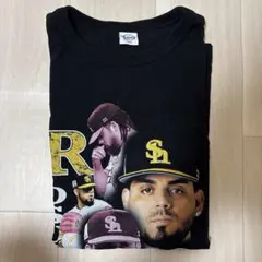 ロベルト・オスナ KEBOZ Tシャツ ブラック L 福岡ソフトバンクホークス