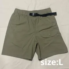 DESCENTE メンズ ハーフパンツ ベージュカーキのサムネイル