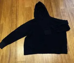 UNIQLO フード付きパーカー　黒　XLサイズ