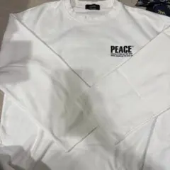 ホワイト長袖Tシャツ