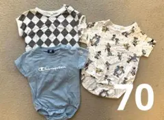 Champion futafuta ロンパース70サイズ