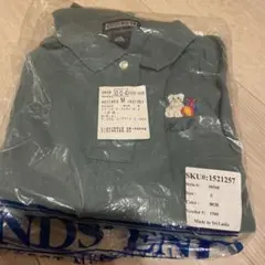ランズエンド　長袖ポロシャツ　イニシャル
