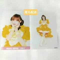 FRUITS ZIPPER　早瀬ノエル　生写真　ブロマイド　ハート衣装