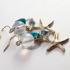 波打ち際の ピアス-J184