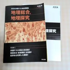 2026共通テスト総合問題集 地理総合 地理探究 河合出版のサムネイル