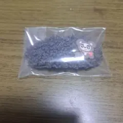 エニマイくじ　エンジェルブルー　おほほパンダ　E賞　ボアヘアクリップ