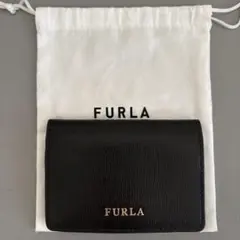FURLA ブラック 名刺入れ