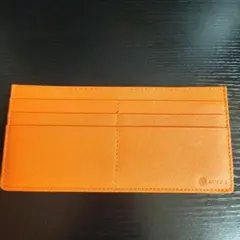 MURA ムラ カードケース パスケース オレンジ サフィアーノ本革のサムネイル