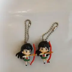 ⭐️犬夜叉　かごめ　スイング　ガチャキーホルダー2個セット