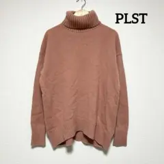プラステ PLSTウールカシミヤブレンド ﻿リラックスオフタートルニット