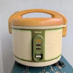 昭和レトロ】 ナショナル電気炊飯器 SR-3060 3合炊き - メルカリ