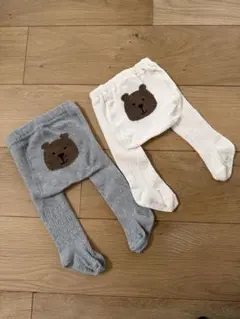 GAP くま　タイツ　2点セット