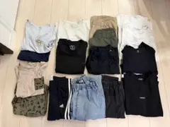 【14点まとめ売り】150 140 男の子 子供服 GU ユニクロ アディダス