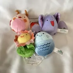 クイズマジックアカデミー マジックペット マスコット 4種セットのサムネイル