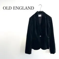 オールドイングランド OLD ENGLAND ジャケット ベロア ブラック