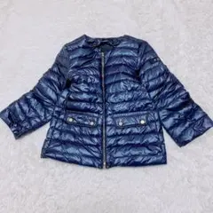 TATRAS　タトラス　 ACACIA ダウンジャケット　ノーカラー　ネイビー