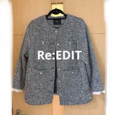 リエディ ノーカラージャケット