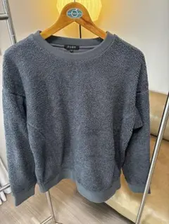 PLST ボアトレーナー Lサイズ グレー