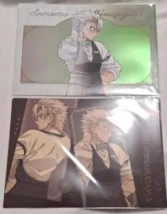 鬼滅の刃 モクテル ロト 1弾 2弾 クリアファイル 不死川実弥 2点