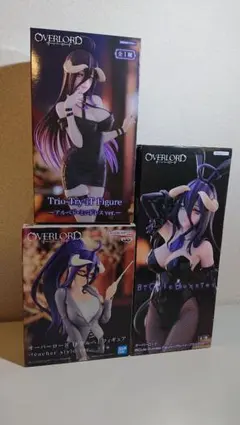 OVERLORD オーバーロード アルベド フィギュア3個セット