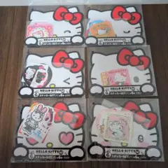 一番くじ ハローキティ ハッピーアニバーサリー Ｇ賞 ステッカーセット 全6種