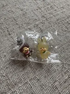 【新品未開封】モンチッチ　めじるしアクセサリー2 モンチッチ & チムたん　2点